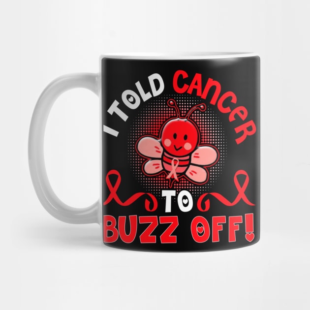 funny blood cancer bee warrior by TeesCircle